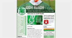 Desktop Screenshot of aodhruadh.org